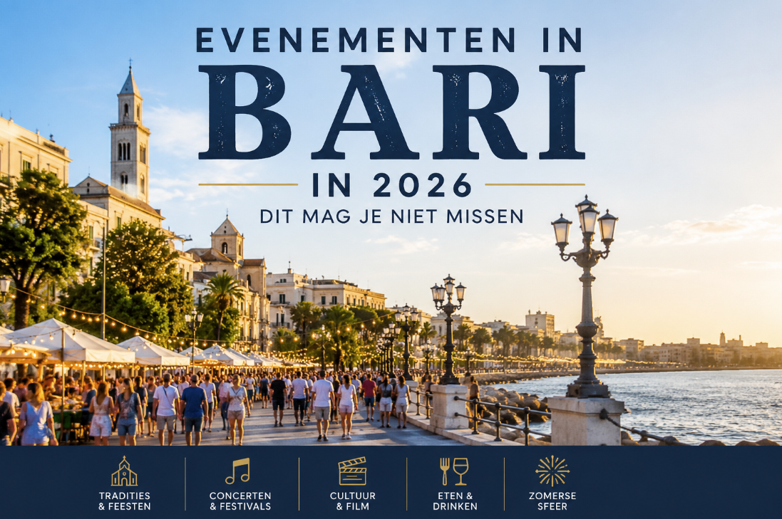 Evenementen in Bari in 2026: dit mag je niet missen